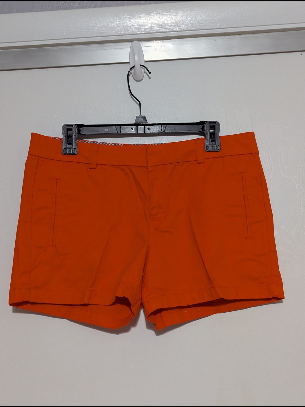 STYLUS Bright Orange Stretch Chino Shorts